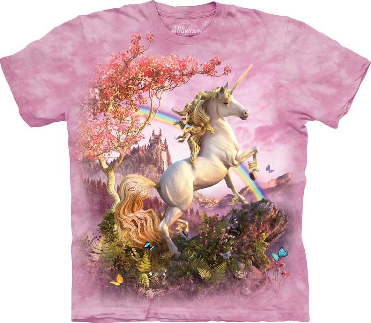 Купить The Mountain Детская футболка Awesome Unicorn - Чудесный единорог
