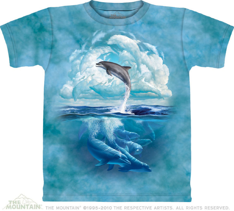 Купить The Mountain Детская футболка Dolphin Sky - Небо дельфина