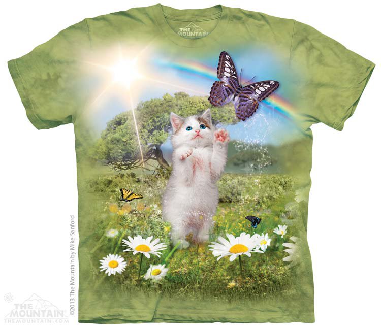 Купить The Mountain Детская футболка Kittys Dreamland - Мир грёз Котёнка