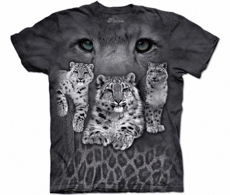 Купить The Mountain Футболка Snow Leopards - Снежный леопард (Ирбис)