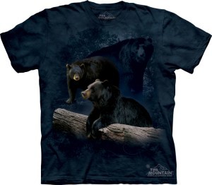 Купить The Mountain Футболка Black Bear Trilogy - Три медведя