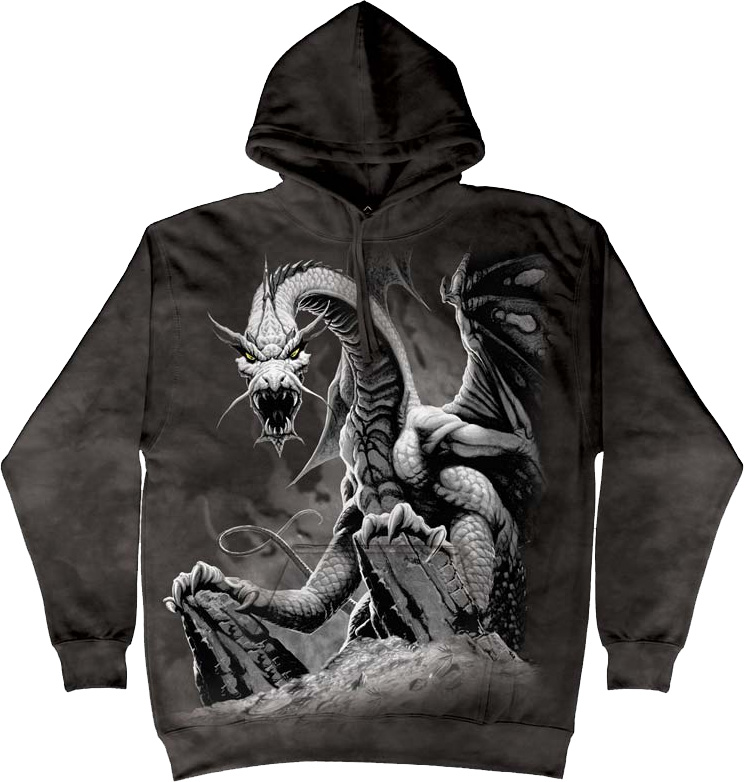 Купить The Mountain Толстовка Black Dragon - Черный дракон
