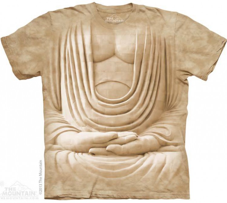 Купить The Mountain Футболка Buddha Body - Тело Будды