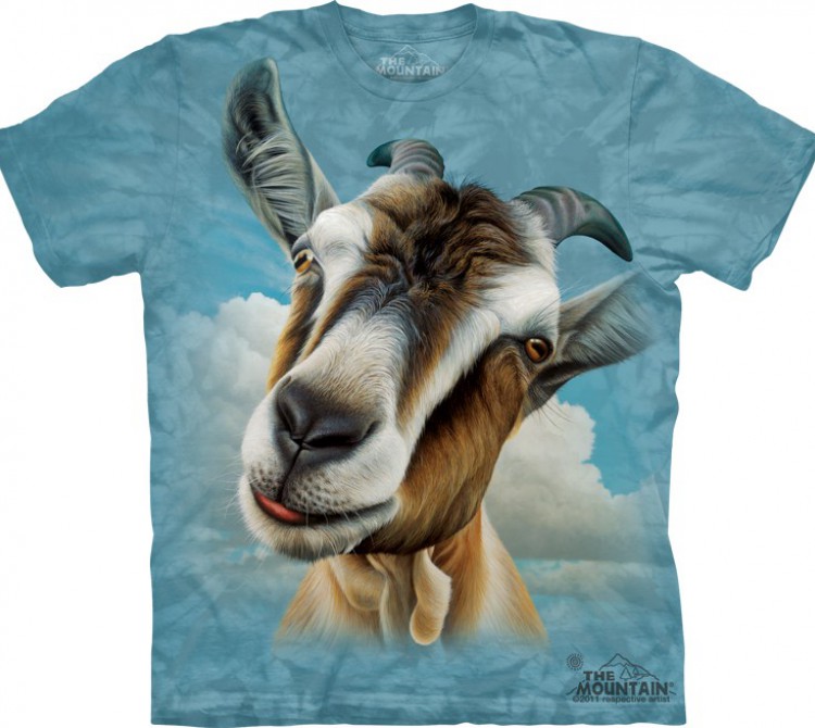 Купить The Mountain Футболка Goat Head - Голова козы