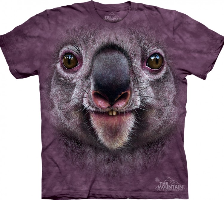 Купить The Mountain Футболка Koala Face - Морда коалы