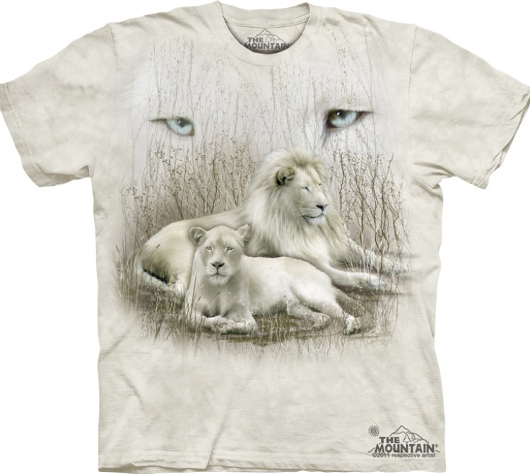 Купить The Mountain Футболка White Lion - Белые львы