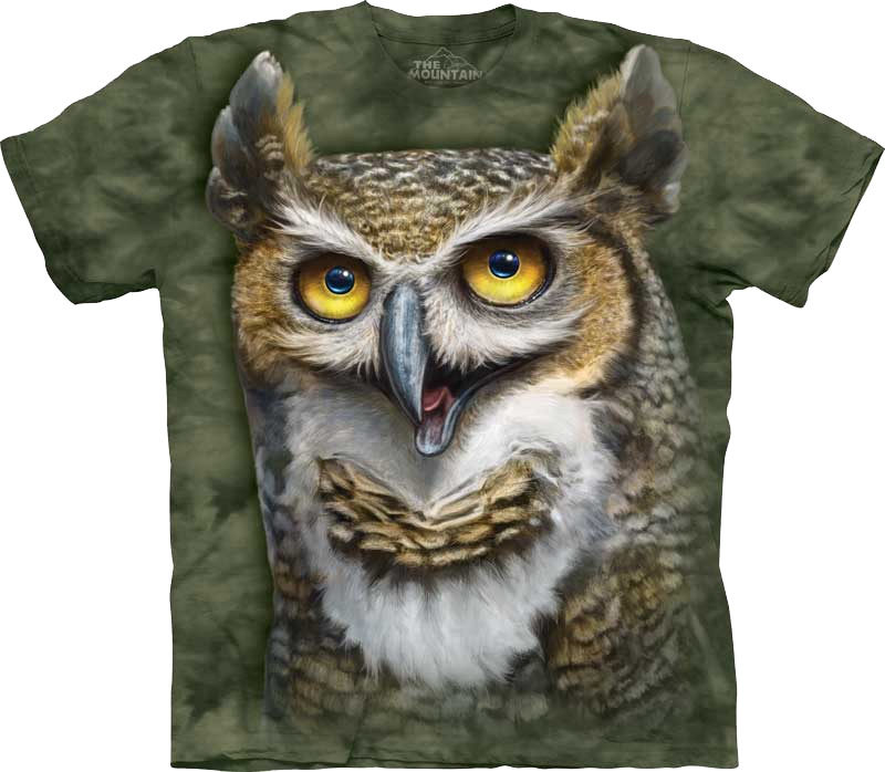 Купить The Mountain Футболка Wise Owl - Мудрая сова